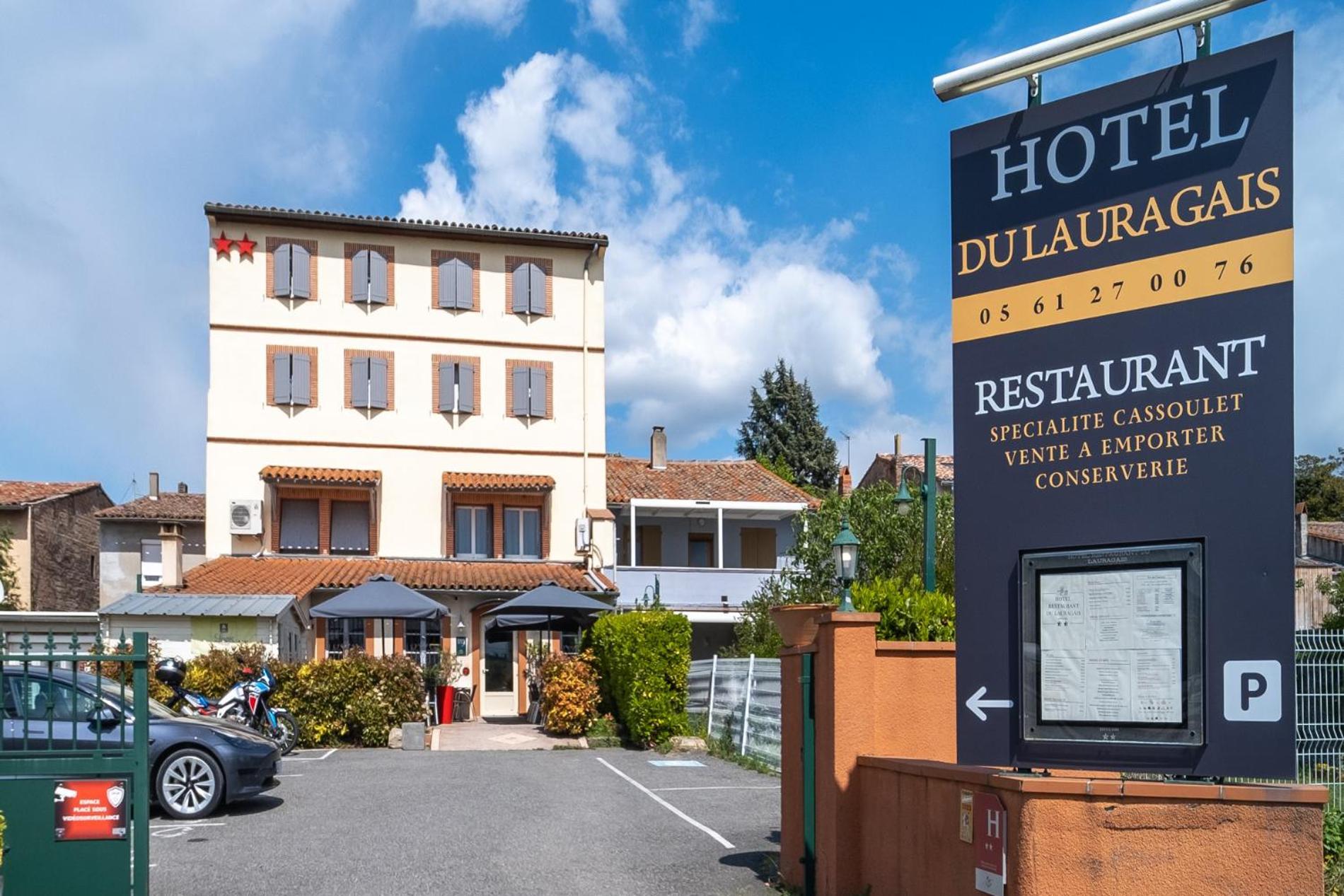 Hotel Restaurant Du Lauragais Logis De France Villefranche-de-Lauragais Exteriér fotografie