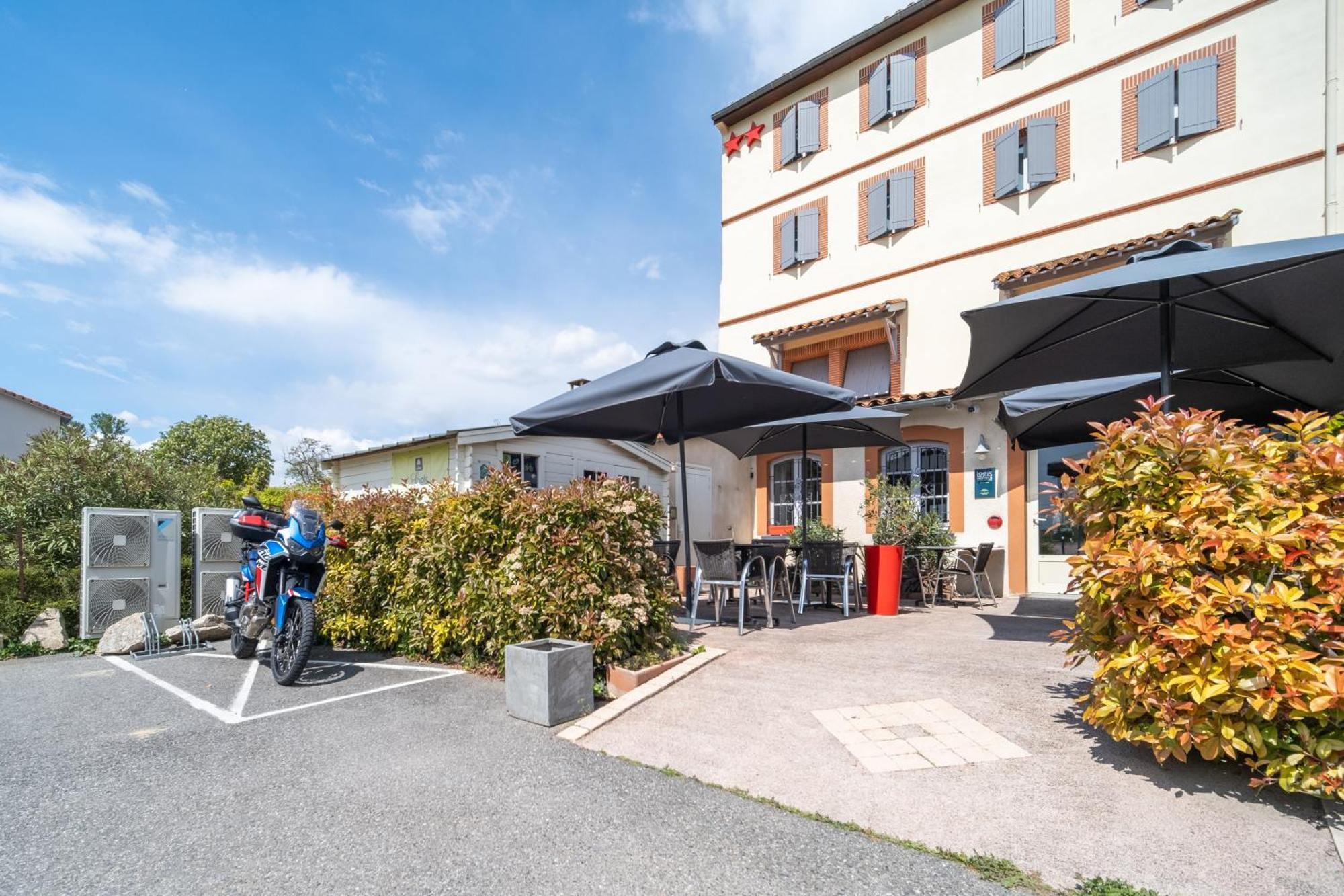 Hotel Restaurant Du Lauragais Logis De France Villefranche-de-Lauragais Exteriér fotografie