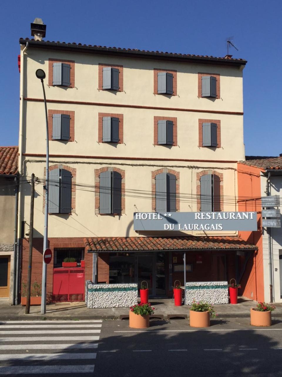 Hotel Restaurant Du Lauragais Logis De France Villefranche-de-Lauragais Exteriér fotografie